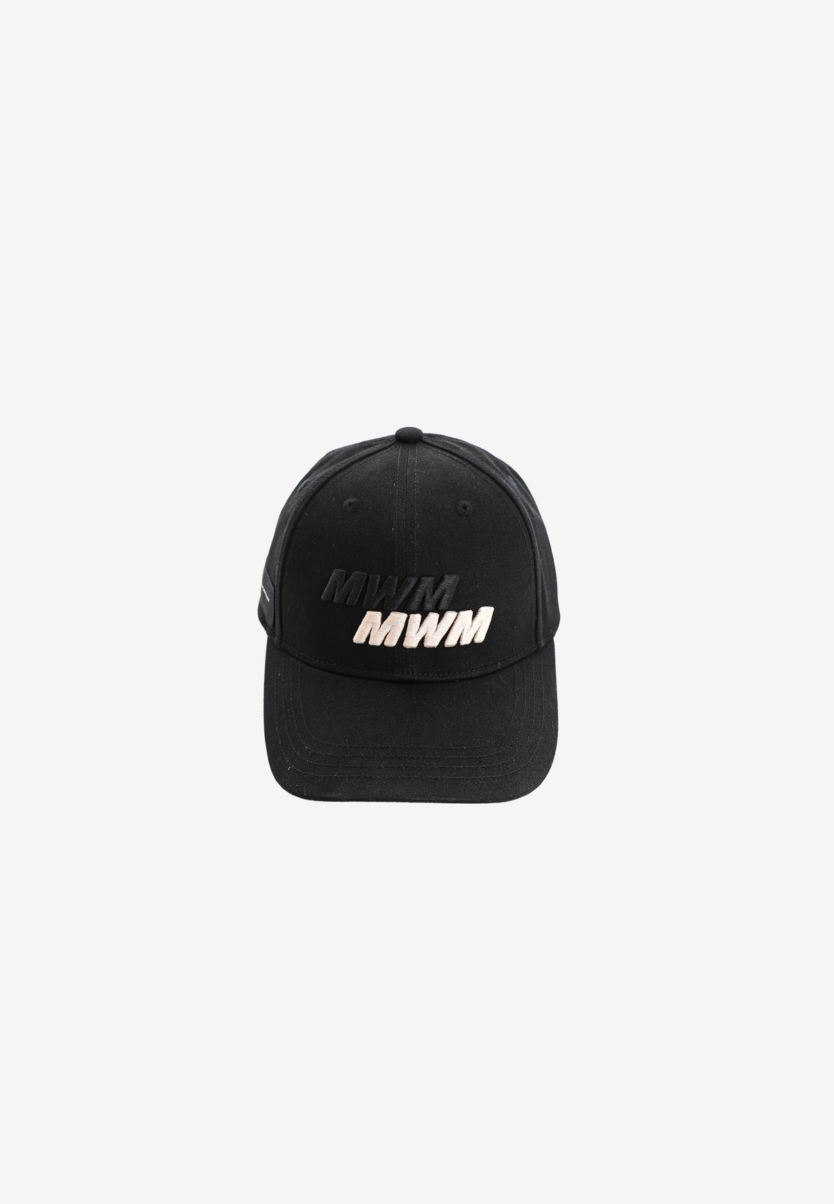 Gorra con logo MWM bordado y cierre ajustable | MWM [PS_COLORS:BLACK]