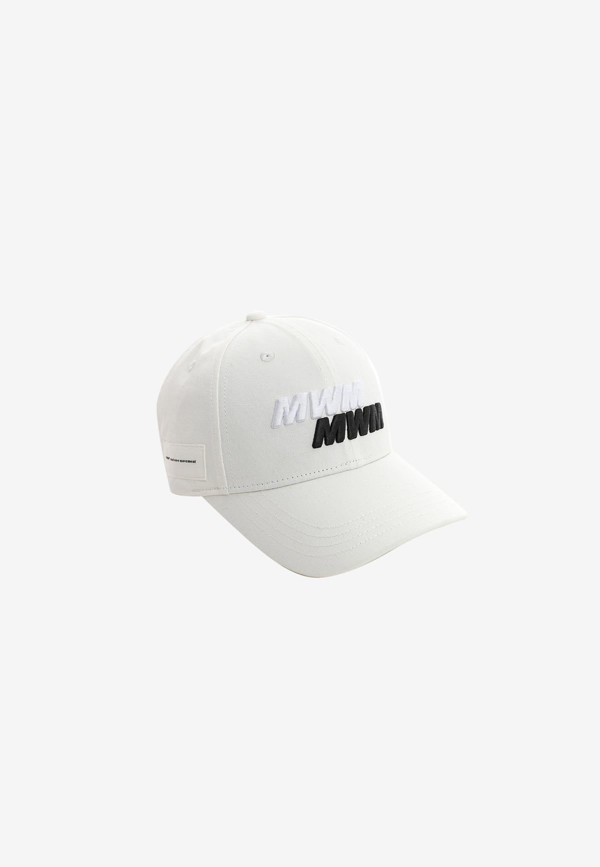 Gorra con logo MWM bordado y cierre ajustable | MWM [PS_COLORS:WHITE]