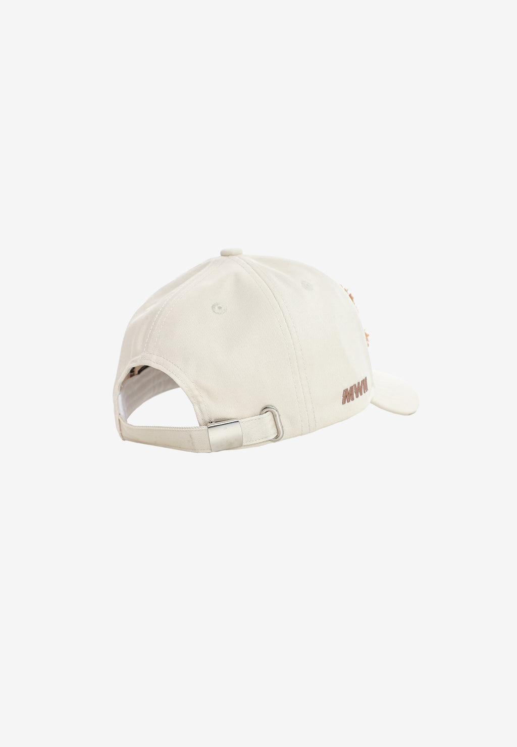 Gorra con osos Teddy de pelo en el frontal | MWM [PS_COLORS:ECRU]