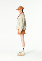 Gorra con parche de oso Teddy | MWM [PS_COLORS:CAMEL]