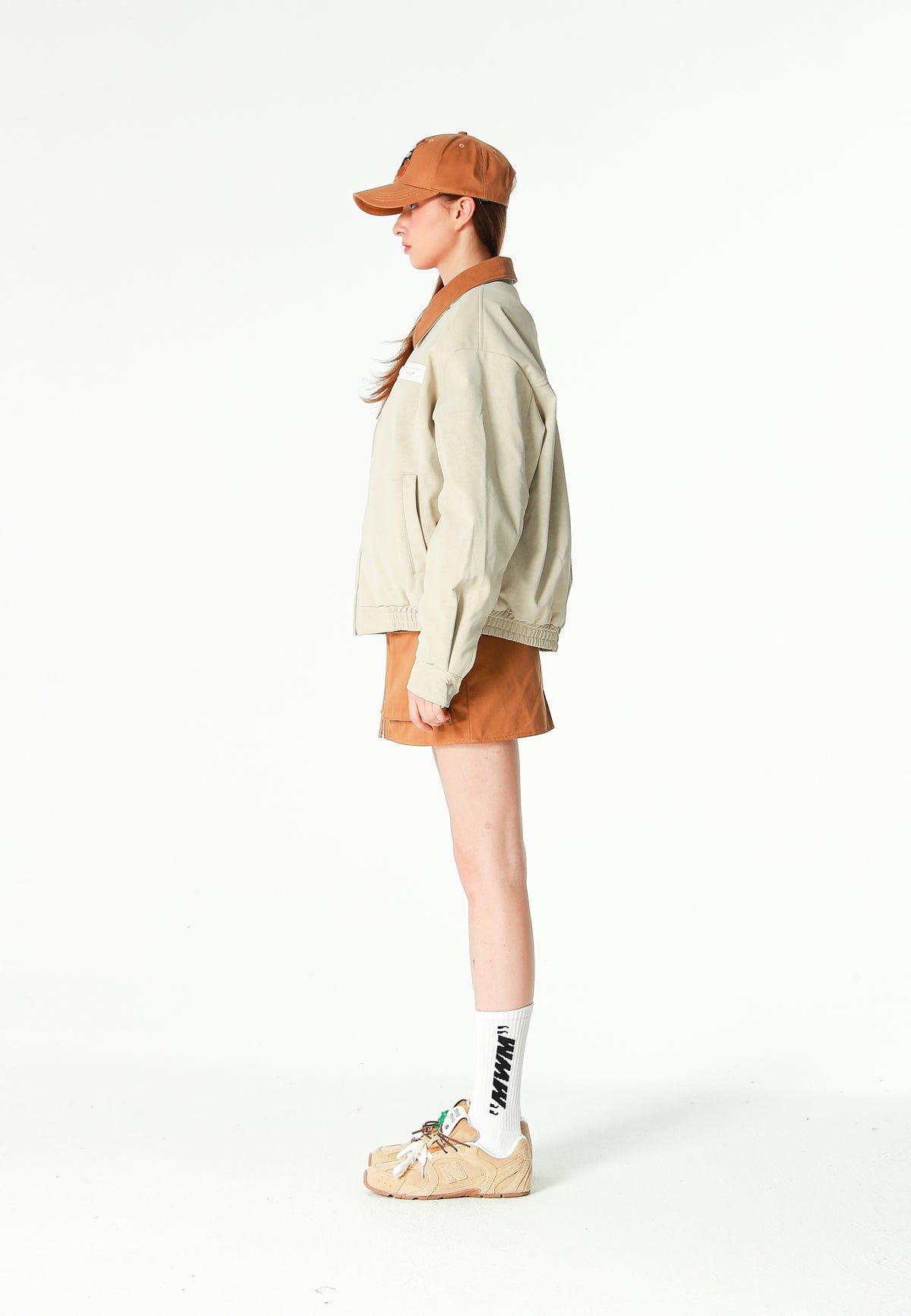 Gorra con parche de oso Teddy | MWM [PS_COLORS:CAMEL]