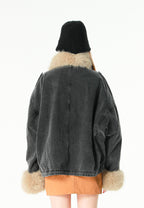 Gorro bucket de punto con oso Teddy | MWM [PS_COLORS:BLACK]