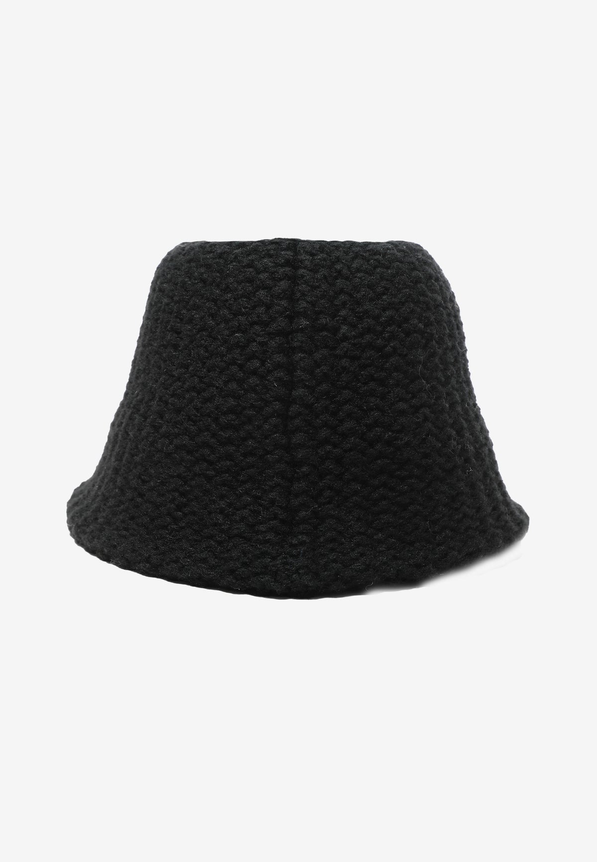 Gorro bucket de punto con oso Teddy | MWM [PS_COLORS:BLACK]