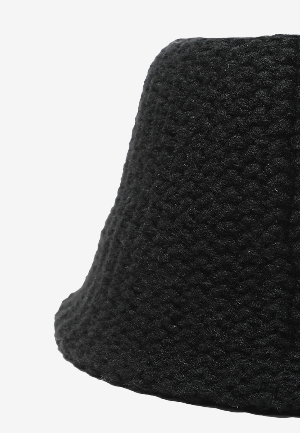 Gorro bucket de punto con oso Teddy | MWM [PS_COLORS:BLACK]