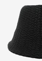 Gorro bucket de punto con oso Teddy | MWM [PS_COLORS:BLACK]