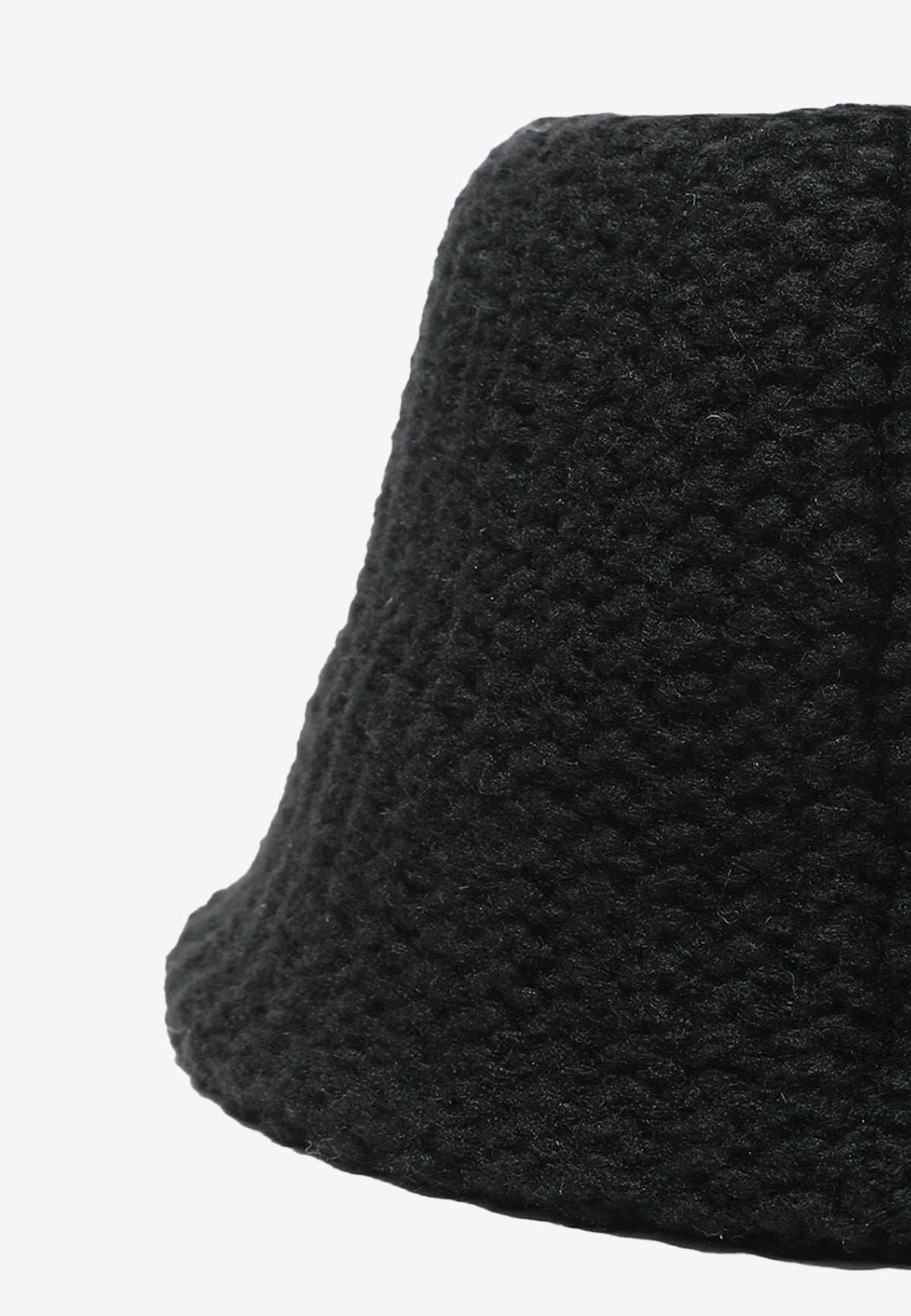 Gorro bucket de punto con oso Teddy | MWM [PS_COLORS:BLACK]