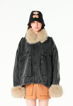 Gorro bucket de punto con oso Teddy | MWM [PS_COLORS:BLACK]