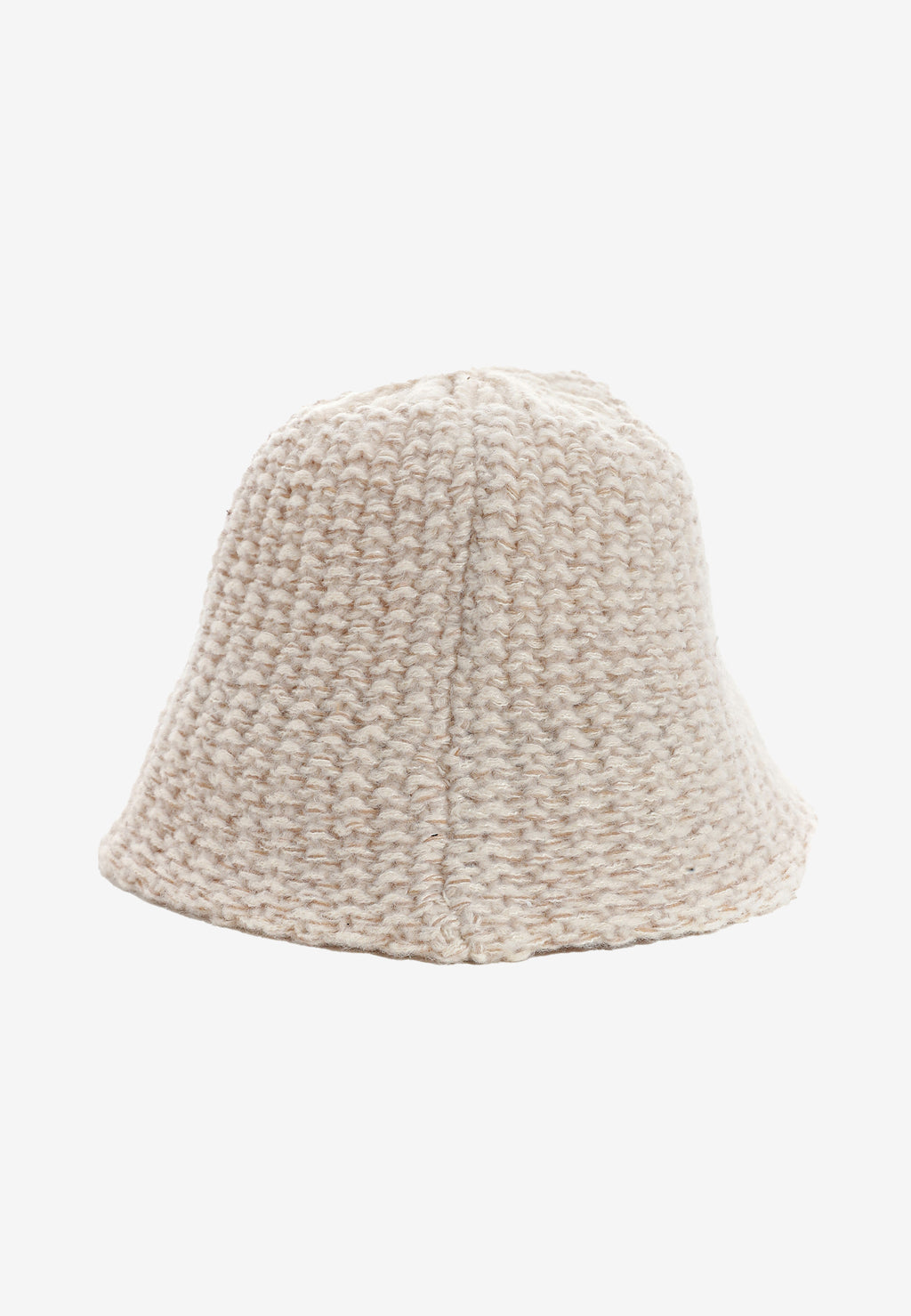 Gorro bucket de punto con oso Teddy | MWM [PS_COLORS:ECRU]