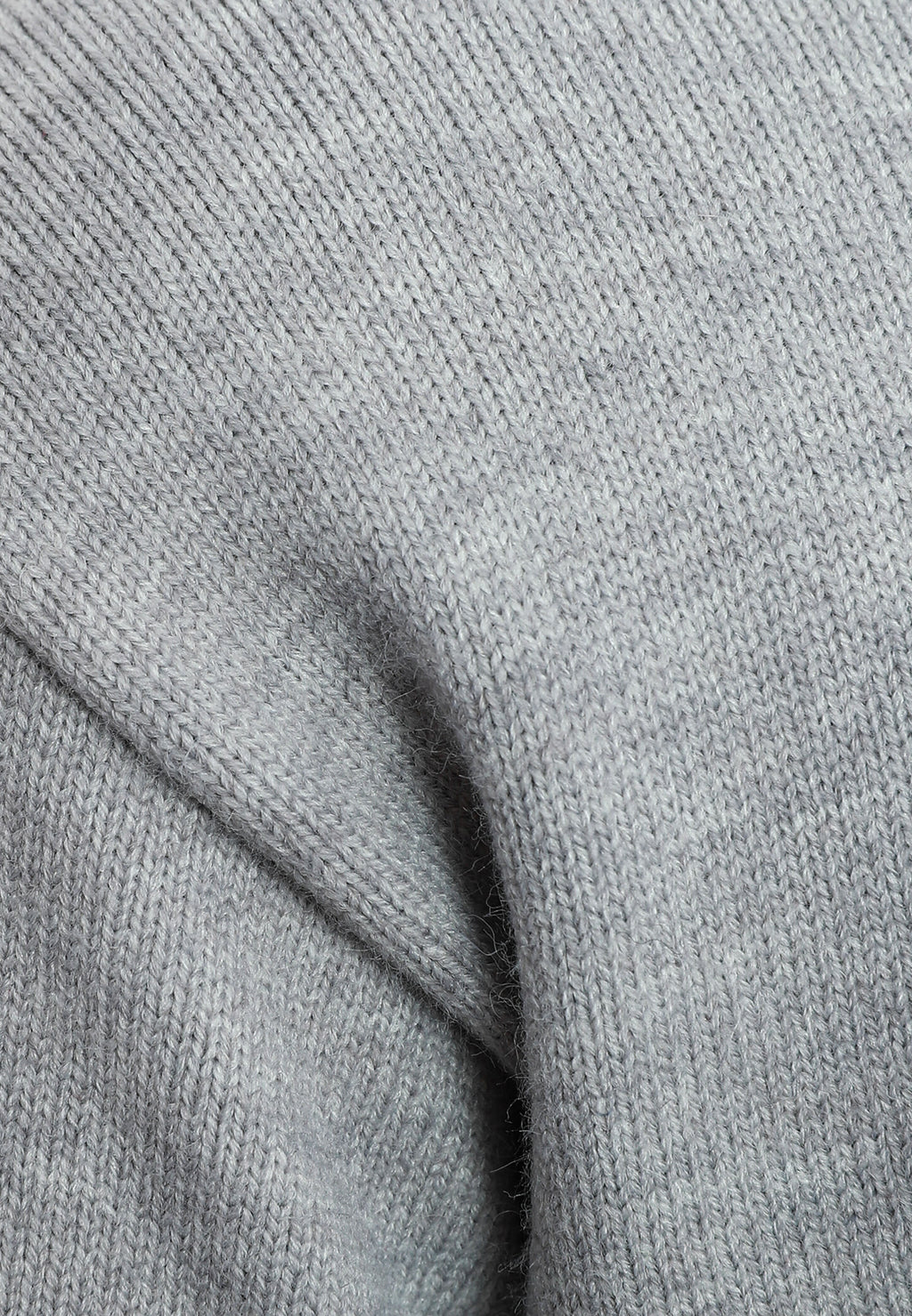 Jersey de mujer TEDDY corto de punto con parche Teddy texturizado en el frontal | MWM [PS_COLORS:GREY]
