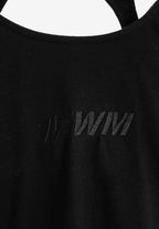 Top ajustado de manga larga con cuello cut-out y tirantes integrados | MWM [PS_COLORS:UNASSIGNED]