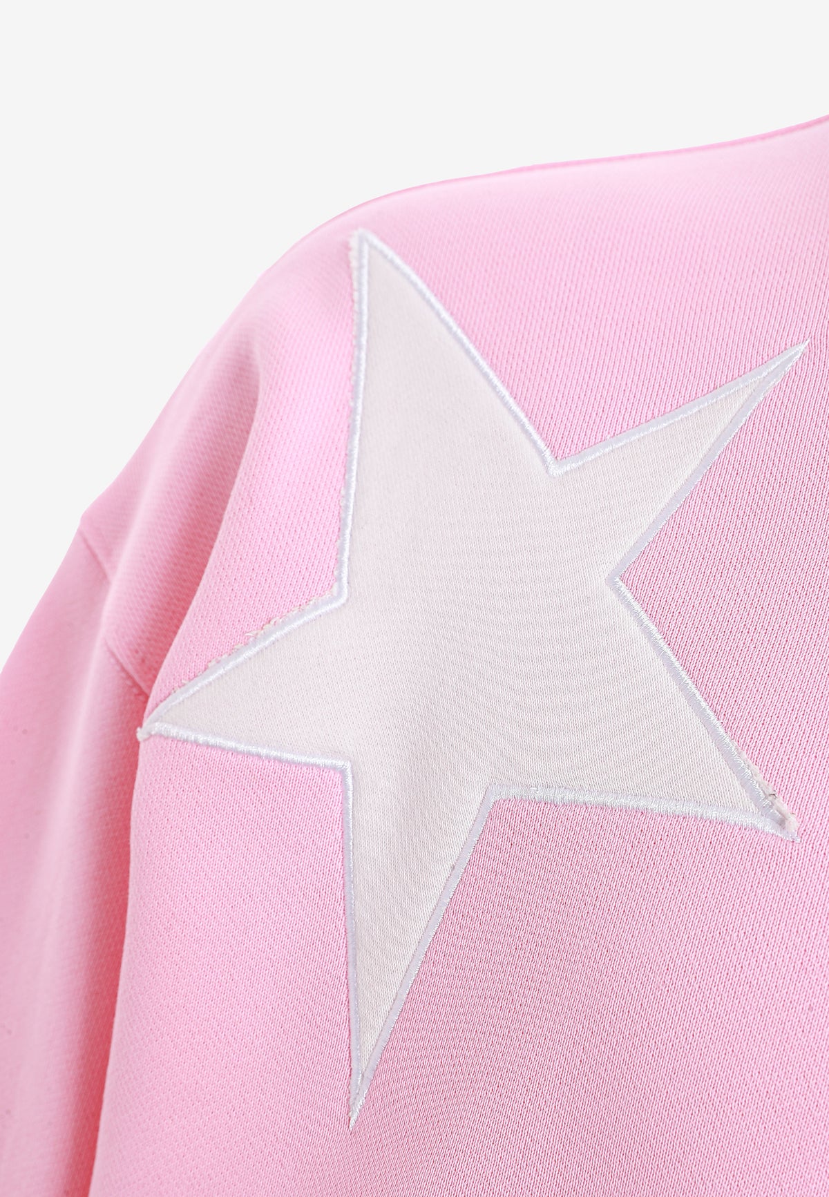 Sudadera Wings de corte relajado con estrellas frontales y doble parche de alas en la espalda | MWM [PS_COLORS:PINK]
