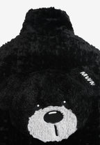 Chaqueta reversible TEDDY de corte relajado con pelo texturizado y parche Mike Bag | MWM [PS_COLORS:BLACK]