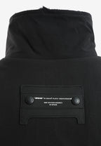 Chaqueta reversible TEDDY de corte relajado con pelo texturizado y parche Mike Bag | MWM [PS_COLORS:BLACK]