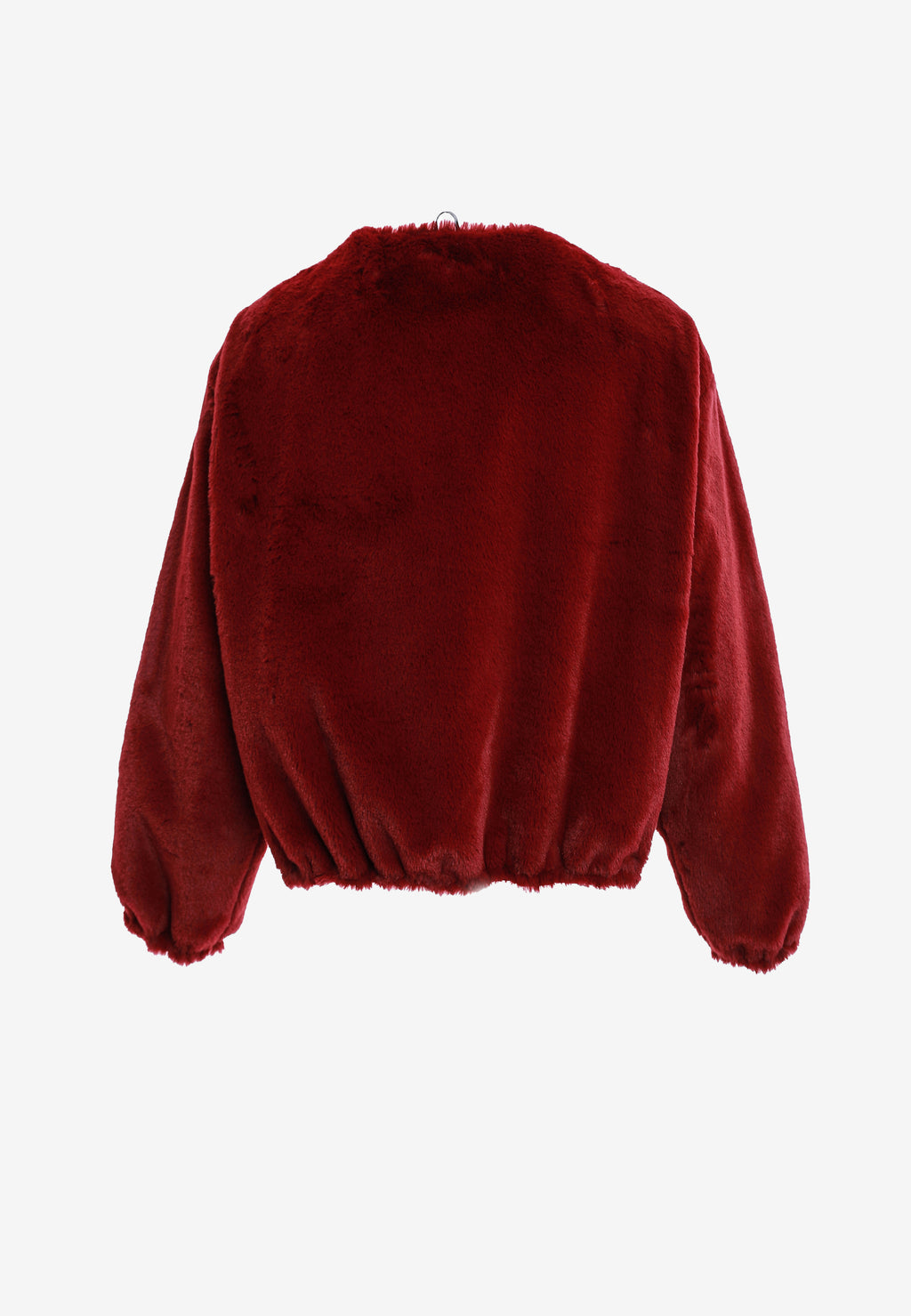 Chaqueta bomber Wings efecto piel con alas en mangas y espalda y forro de pelo extraíble | MWM [PS_COLORS:FUCHSIA]