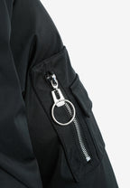 Chaqueta bomber Wings oversize con alas de strass en la espalda | MWM [PS_COLORS:UNASSIGNED]