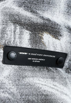 Abrigo puffer jacquard de chenilla con brillo, capucha y mangas desmontables | MWM [PS_COLORS:GREY]