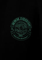 Camiseta de corte regular con motivo Eye MWM bordado en pecho y espalda | MWM [PS_COLORS:BLACK]
