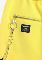 Pantalón jogger Wings con parches de estrellas y cadena lateral | MWM [PS_COLORS:YELLOW]