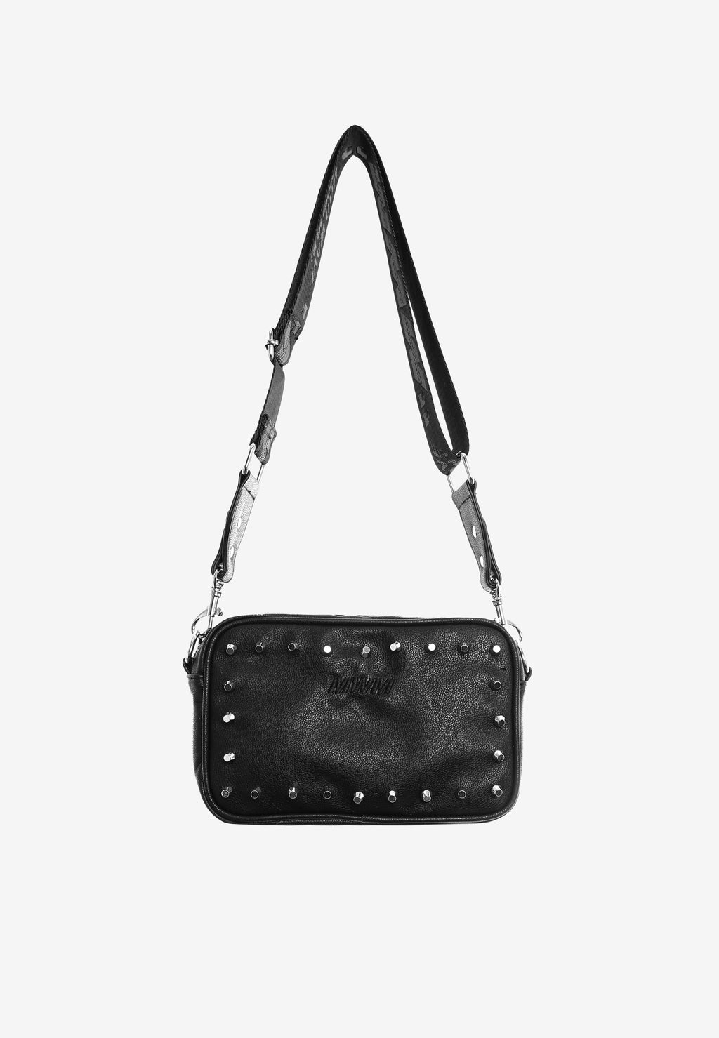 Bolso bandolera con tachuelas y cadena | MWM [PS_COLORS:BLACK]