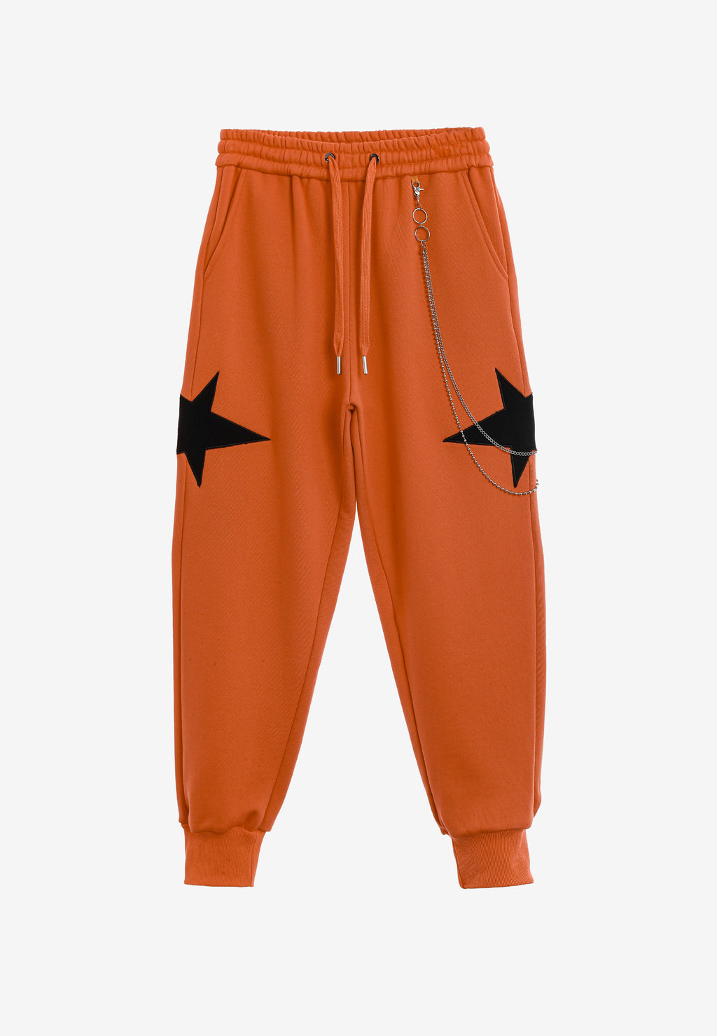 Pantalón jogger de niño Wings con parches de estrellas y cadena lateral | MWM [PS_COLORS:UNASSIGNED]