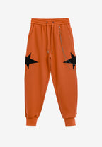 Pantalón jogger de niño Wings con parches de estrellas y cadena lateral | MWM [PS_COLORS:UNASSIGNED]