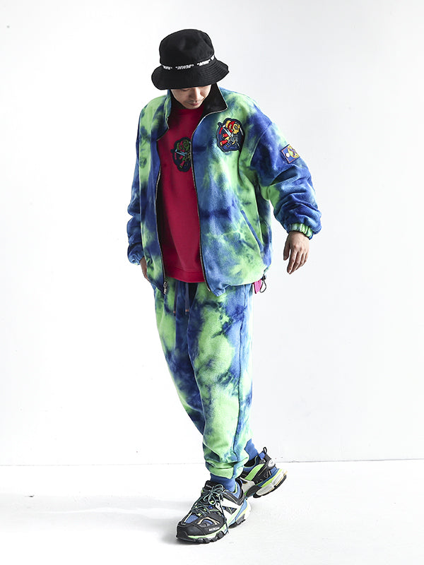 REVERSIBLE TIE-DYE JACKET
