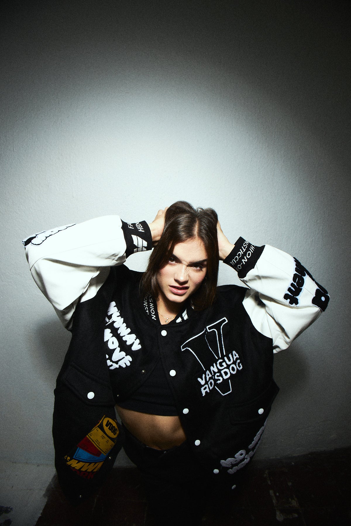 VANGUARD'S DOG BOMBER JACKET