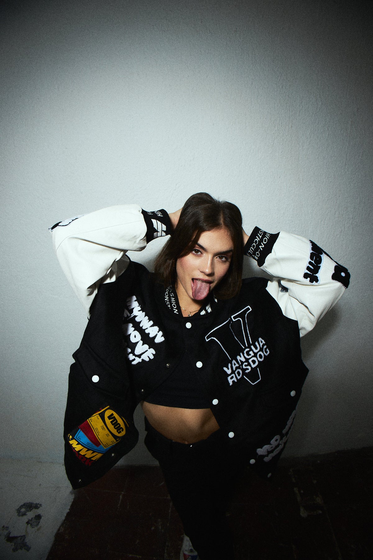 VANGUARD'S DOG BOMBER JACKET