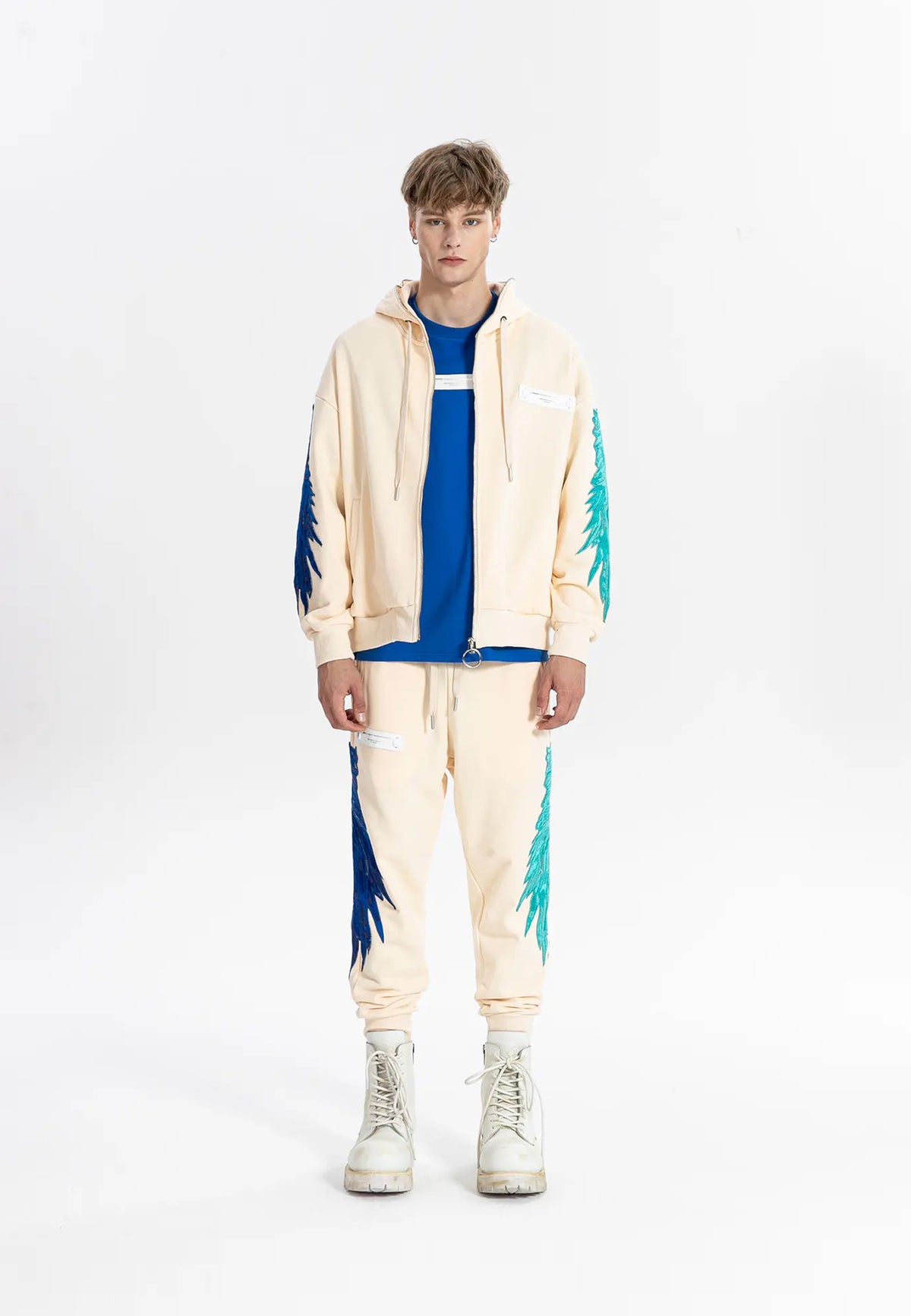 MWM EMBROIDERED WINGS PANTS