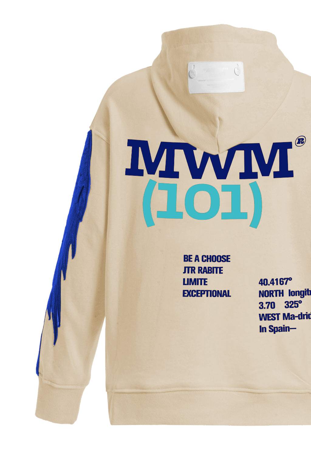 MWM EMBROIDERED WINGS HOODIE