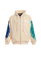 Sudadera con capucha de alas bordadas | MWM