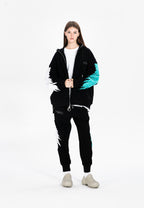 Sudadera con capucha de alas bordadas | MWM