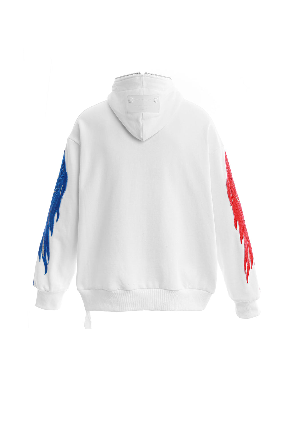 Sudadera con capucha de alas bordadas | MWM