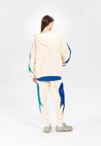 Sudadera con capucha de alas bordadas | MWM