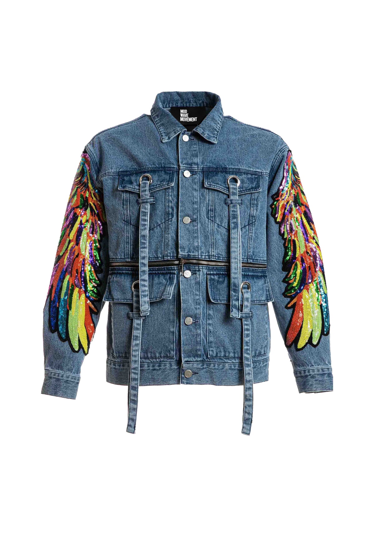 MWM SEQUIN WING JACKET