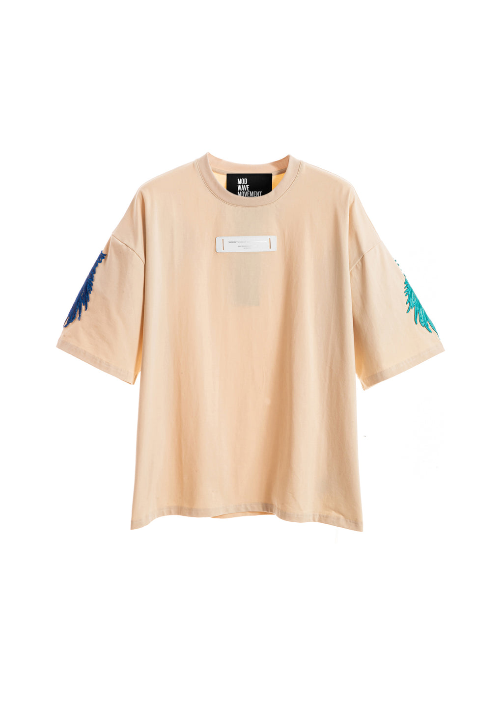 Camiseta con alas bordadas | MWM