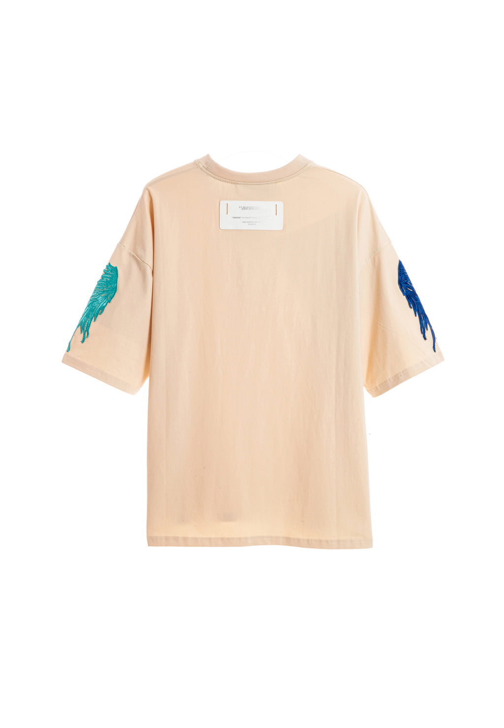 Camiseta con alas bordadas | MWM