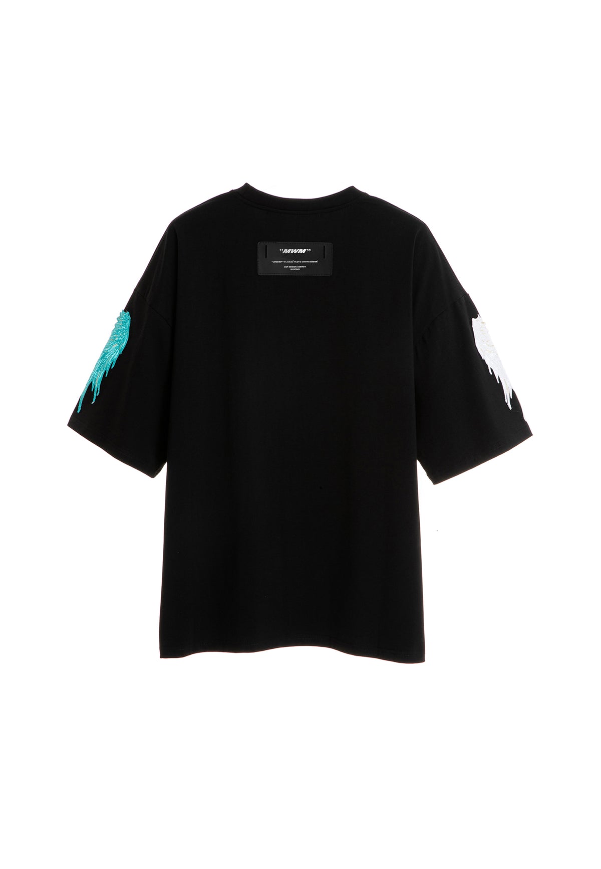 Camiseta con alas bordadas | MWM