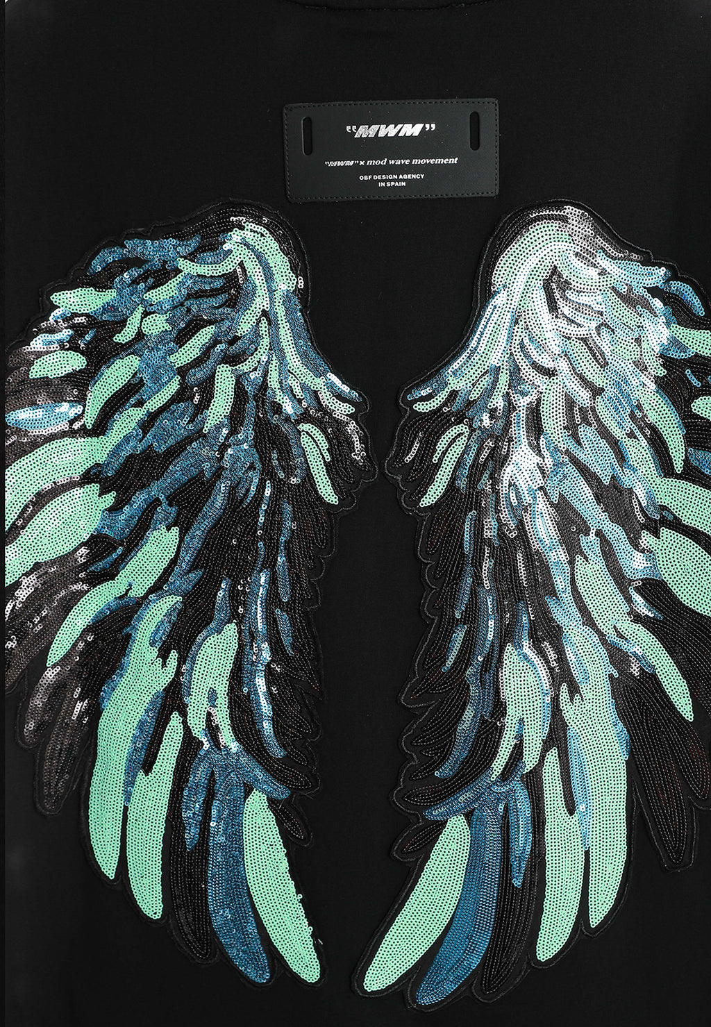 MWM SEQUIN WINGS T-SHIRT