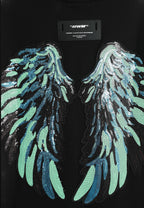 MWM SEQUIN WINGS T-SHIRT
