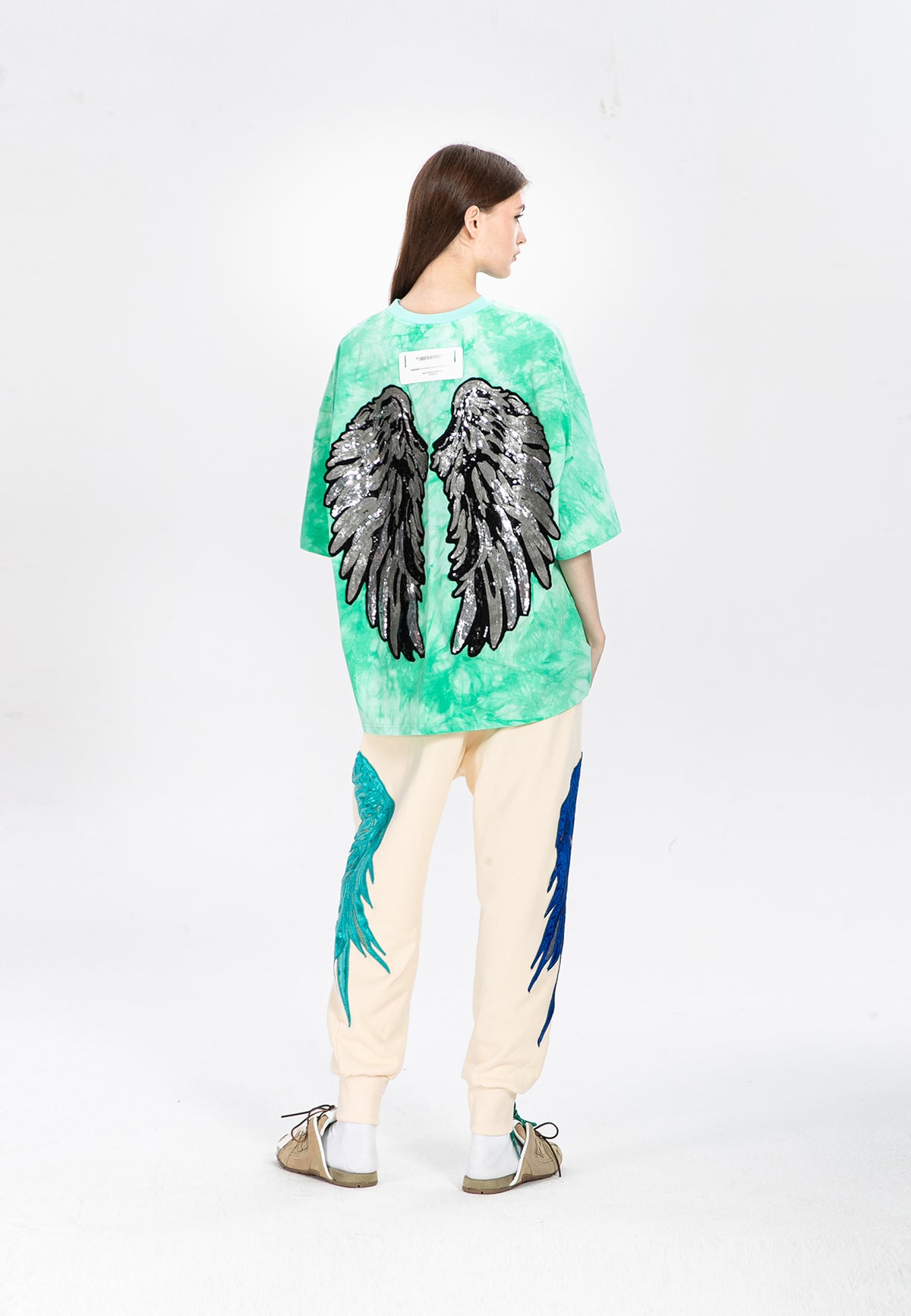MWM SEQUIN WINGS T-SHIRT