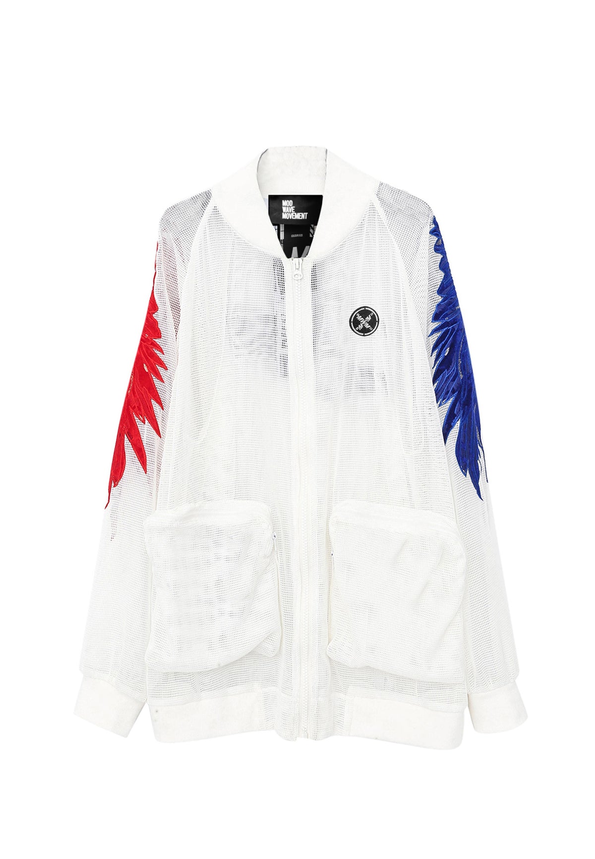 MWM EMBROIDERED WINGS MESH JACKET