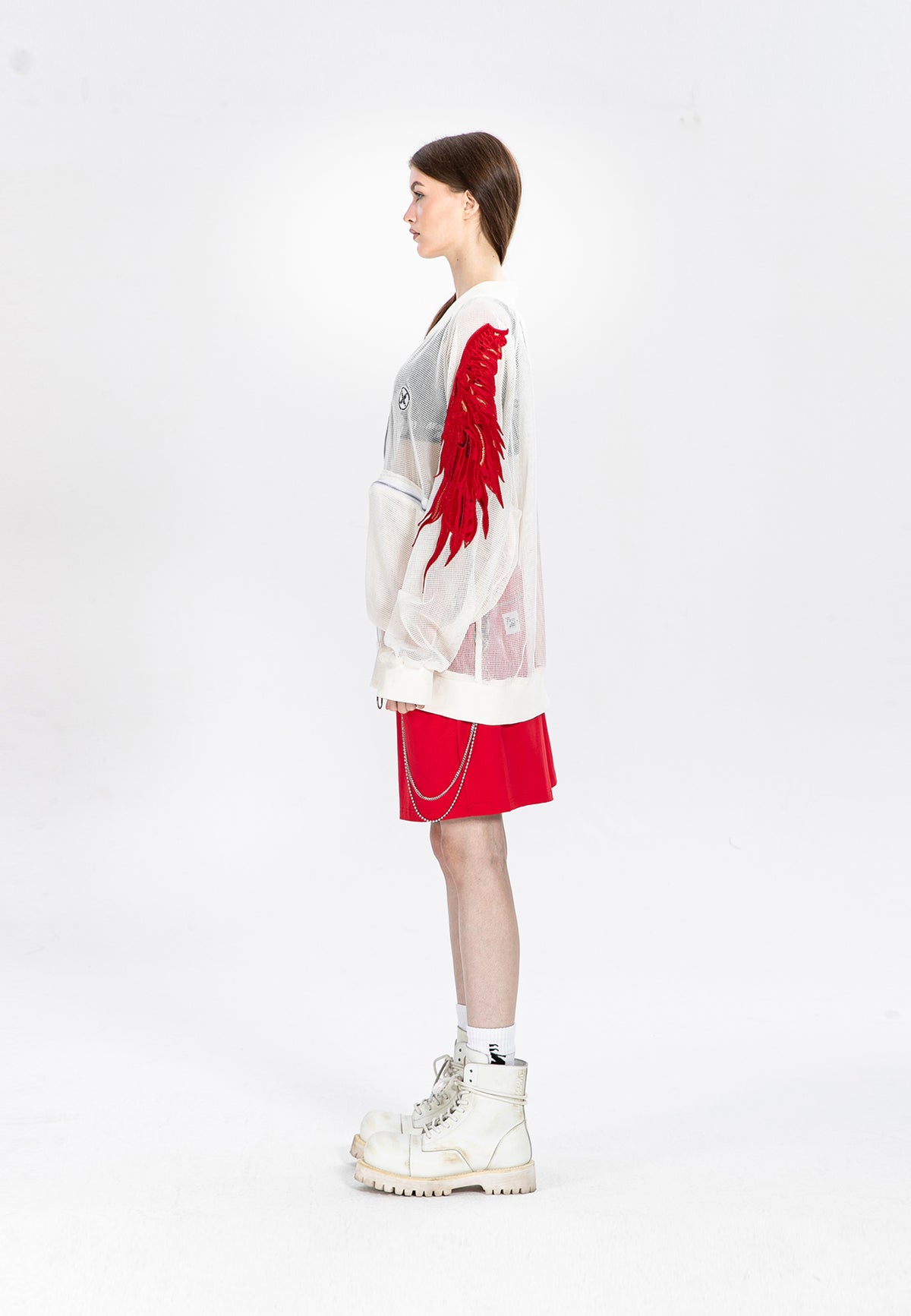 MWM EMBROIDERED WINGS MESH JACKET