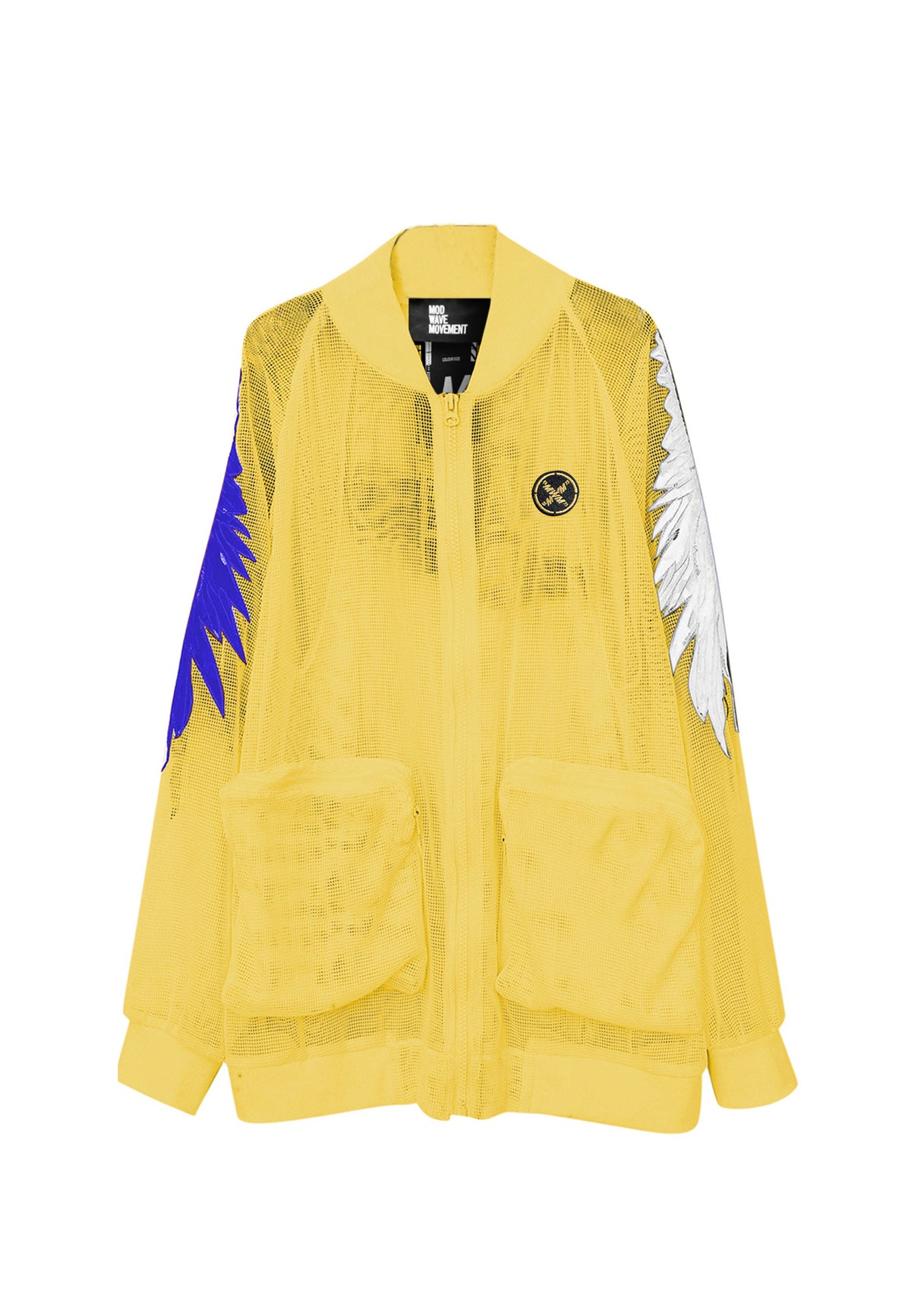 MWM EMBROIDERED WINGS MESH JACKET