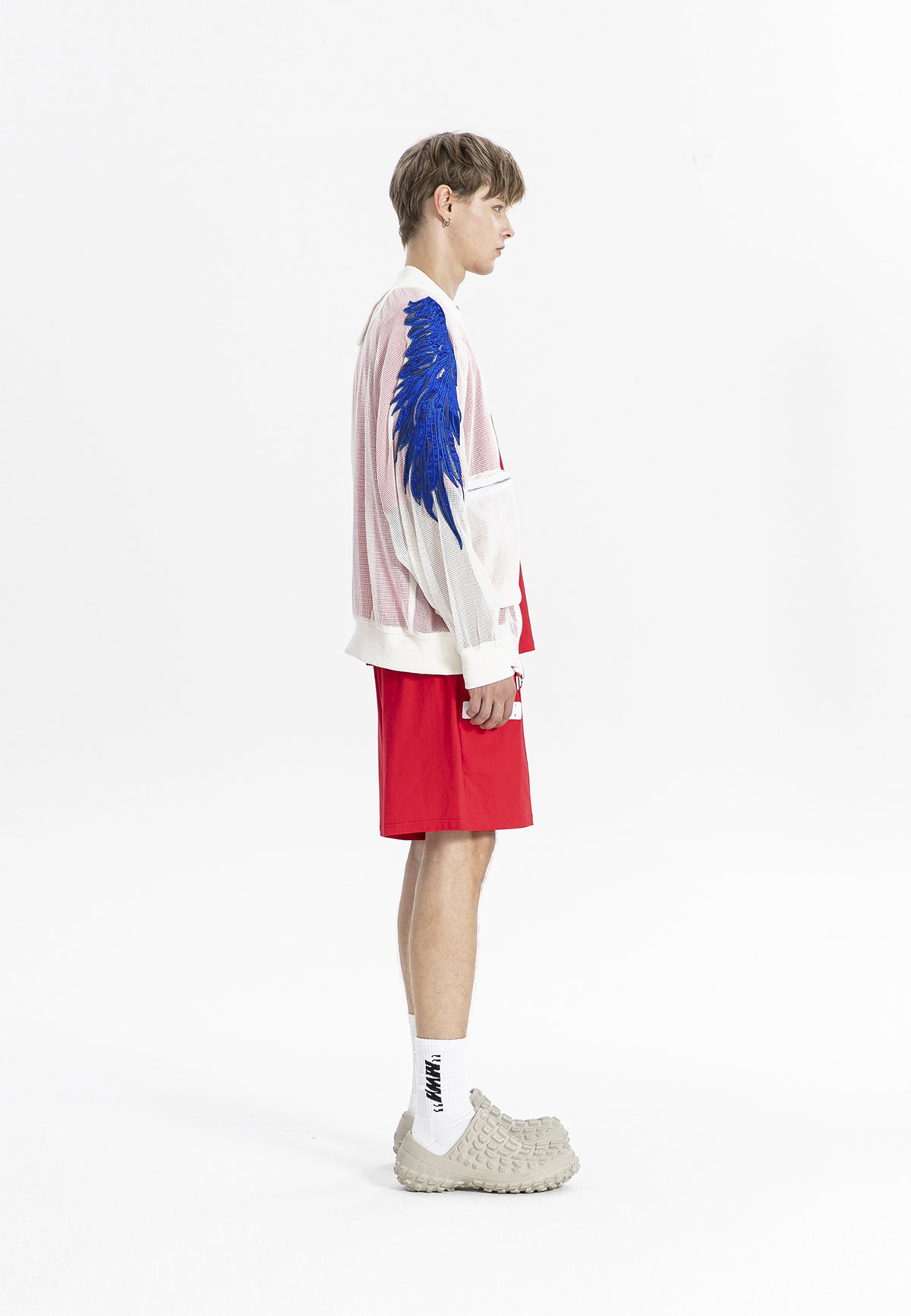 MWM EMBROIDERED WINGS MESH JACKET