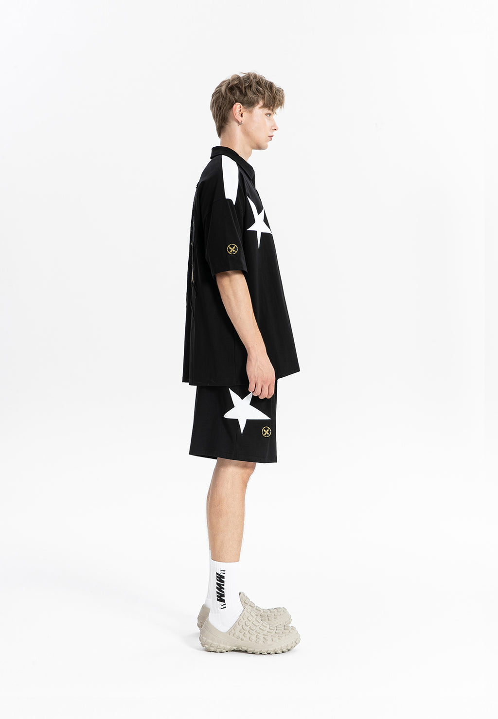 Chaqueta con estrellas y alas bordadas | MWM