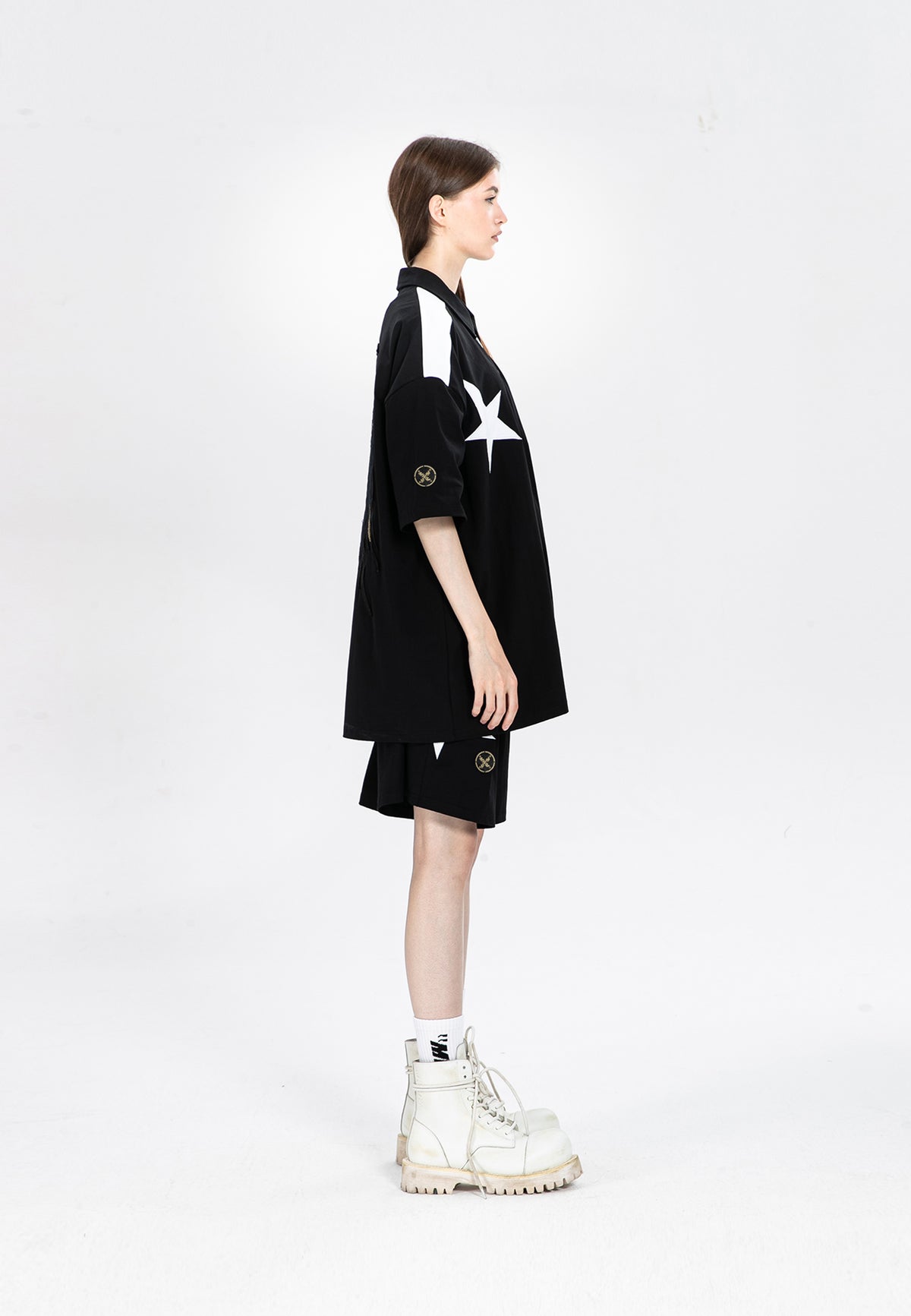 Chaqueta con estrellas y alas bordadas | MWM