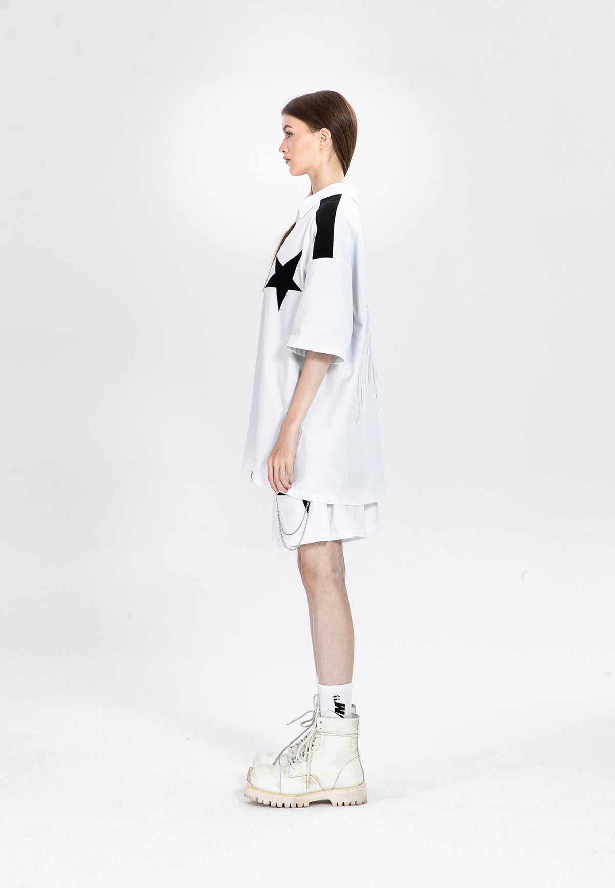 Chaqueta con estrellas y alas bordadas | MWM