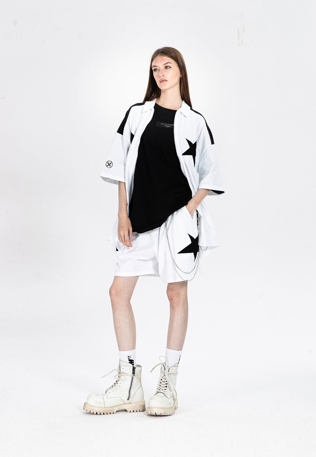 Chaqueta con estrellas y alas bordadas | MWM