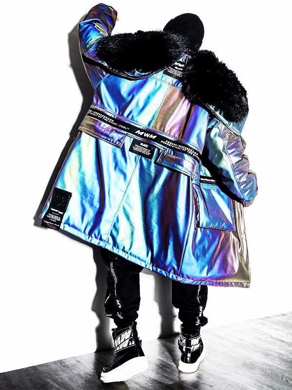 ABRIGO PARKA REFLECTANTE